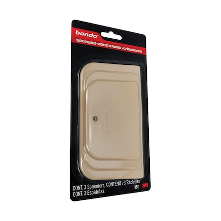 Bondo Bondo Plastic Spreaders, PK3 357